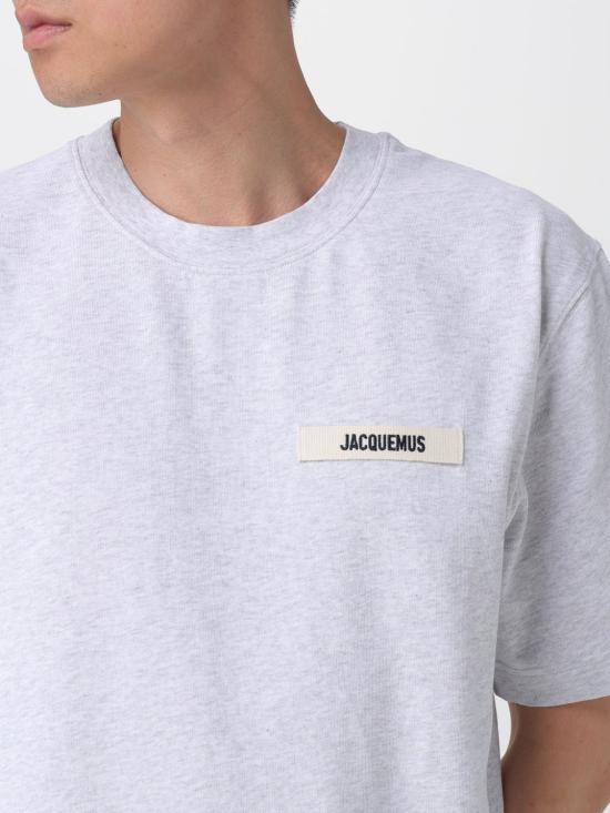 26SS 자크뮈스 반팔 티셔츠 TSM00133AJ00226 950 Grey - JACQUEMUS