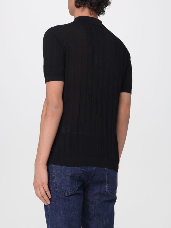 26SS 엠포리오 아르마니 폴로 티셔츠 EM004305AF23761 UC001 Black - EMPORIO ARMANI
