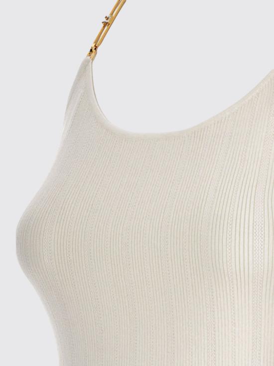 25FW 엘리자베타프랜치 민소매 티셔츠 TK52B56E2 DZ9 White - ELISABETTA FRANCHI