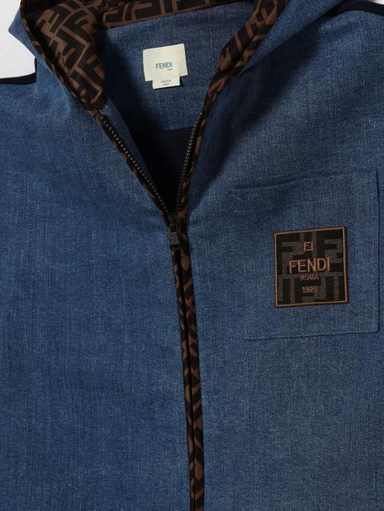 26SS [키즈] 펜디 풀오버 JMH1945V0 F0QG0 Blue - FENDI