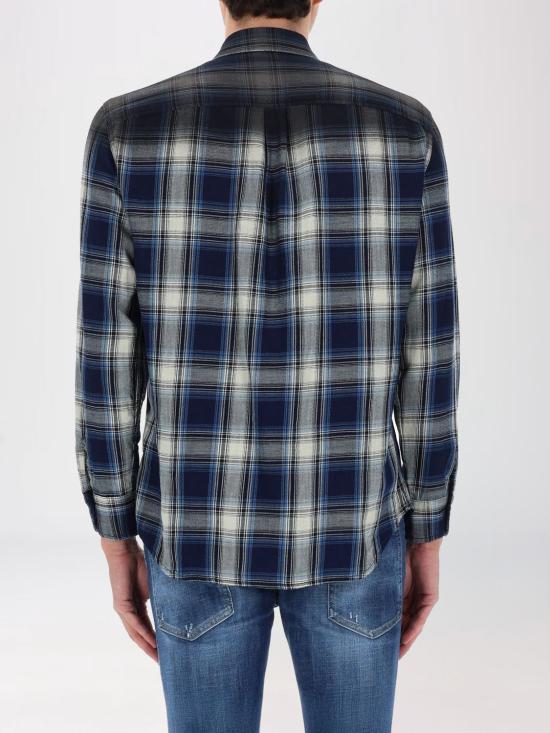 26SS 디스퀘어드2 긴팔 셔츠 S74DM0993D35206 001F Blue - DSQUARED2