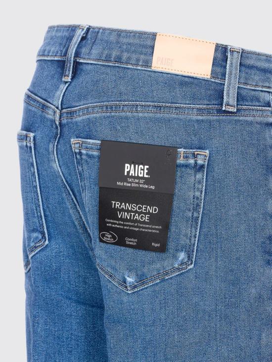 25FW 페이지 데님 팬츠 1J87E77 C823 Blue - PAIGE