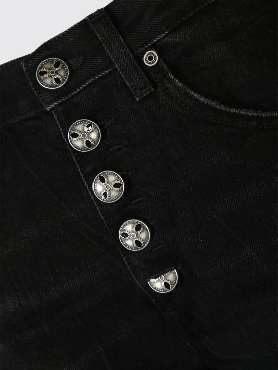 25FW 돈답 팬츠 DP427BDFE305LM9 999 Black - DONDUP