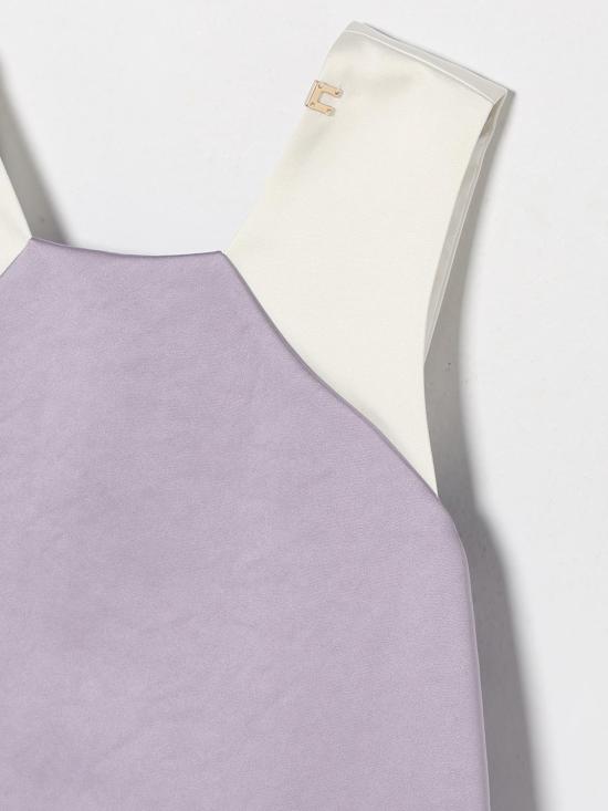 26SS [키즈] 엘리자베타프랜치 원피스 EFAB6680RA016 D639 Lilac - ELISABETTA FRANCHI