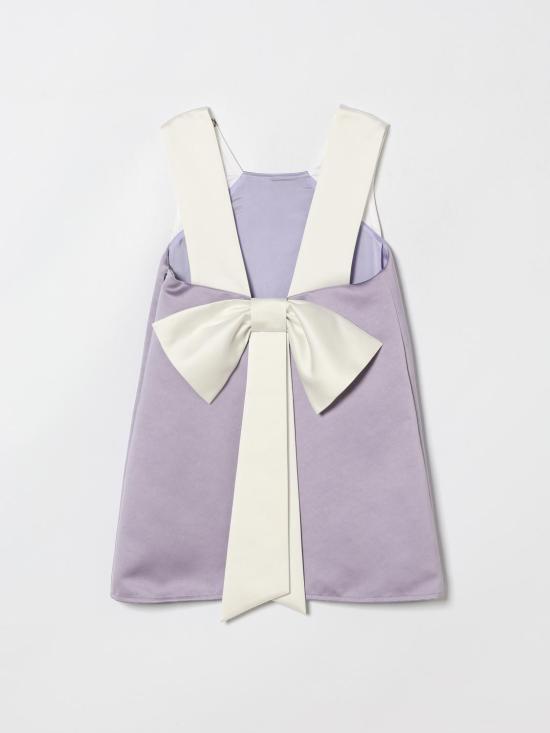 26SS [키즈] 엘리자베타프랜치 원피스 EFAB6680RA016 D639 Lilac - ELISABETTA FRANCHI