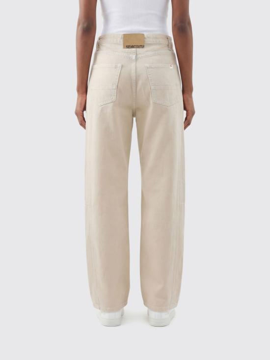 26SS 세미쿠튀르 데님 팬츠 Y6SY04 JNS41 Brown - SEMI-COUTURE