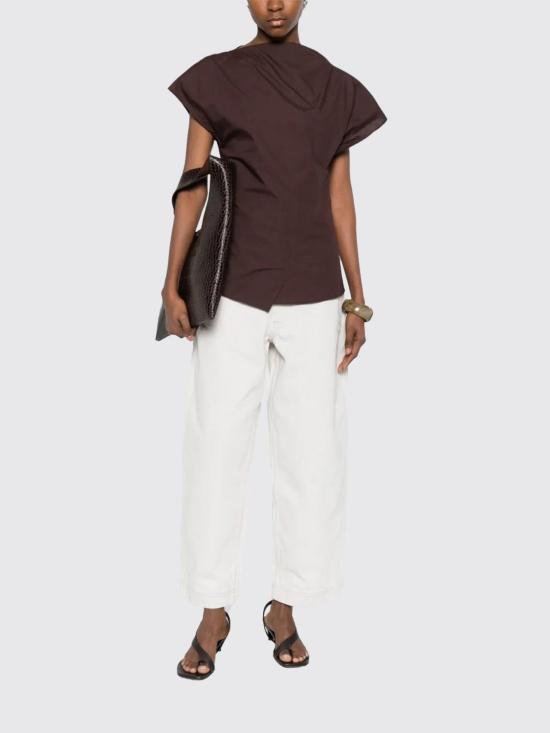 26SS 쉐르 반팔 티셔츠 CHE0690FEDORA MAR68 Brown - SOEUR