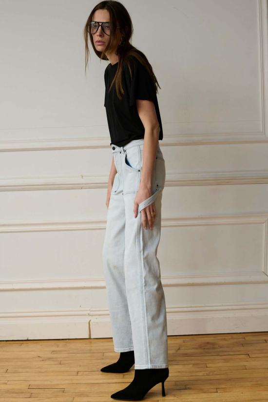  티티 스튜디오 데님 팬츠 Tt 스튜디오 제이드 진 머서 세인트 - TT STUDIOS