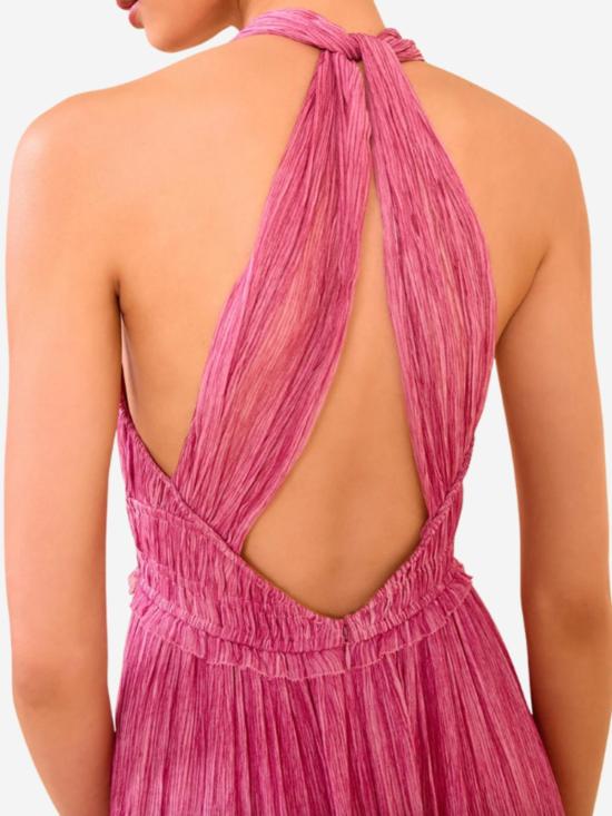  울라 존슨 롱 원피스 프리지아 가운 아마란투스 - ULLA JOHNSON