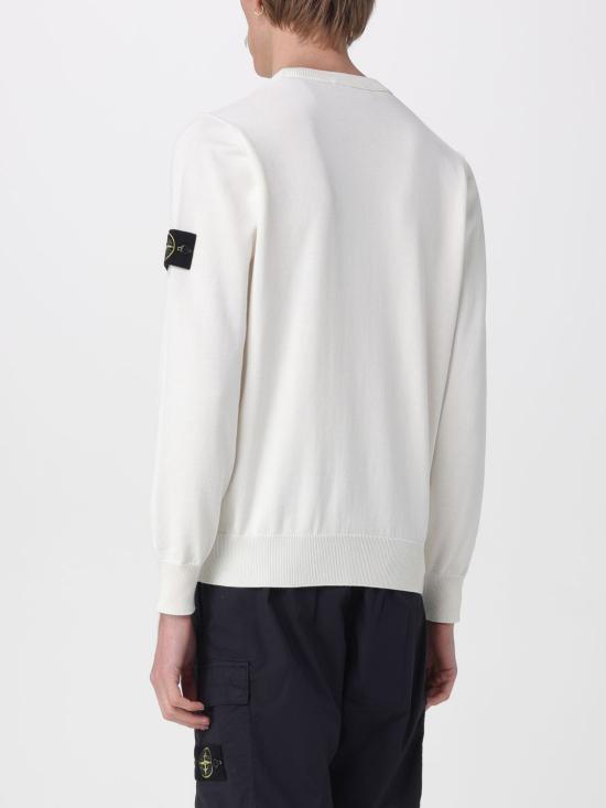 26SS 스톤 아일랜드 스웨터 5100053S00B2 V0093 White - STONE ISLAND