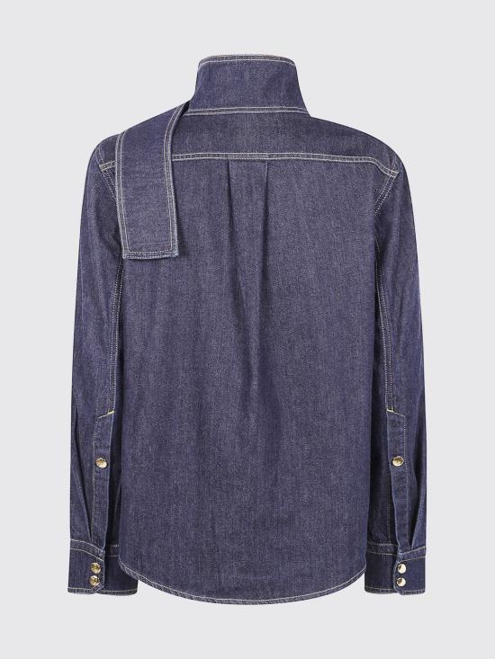 25FW 파투 셔츠 BL0450224 642B Blue - PATOU