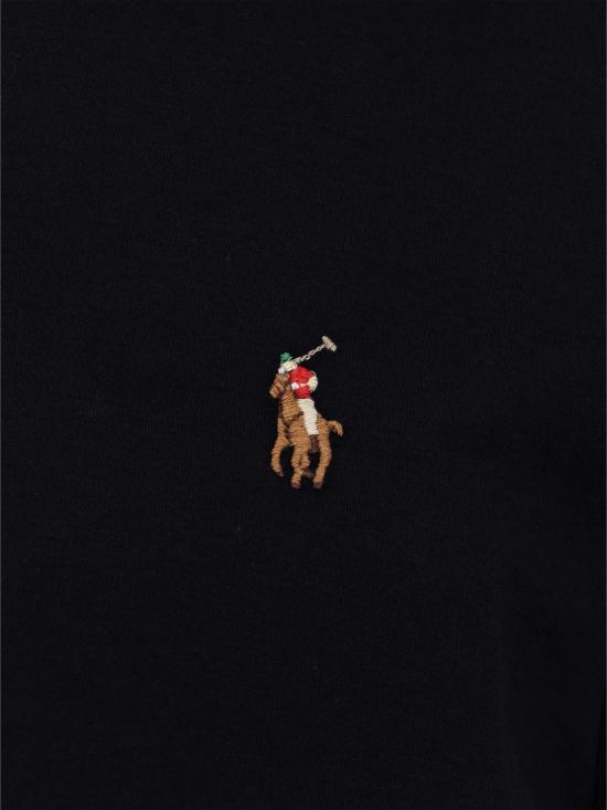 25FW 폴로 랄프로렌 반팔 티셔츠 710760121 001 Black - POLO RALPH LAUREN