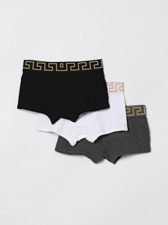 26SS 베르사체 팬티 AU103261A10011 A3278 Black 1 - VERSACE