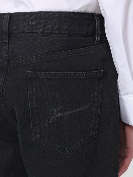 26SS 자크뮈스 데님 팬츠 25HPAM00028AD00039 990 Black - JACQUEMUS