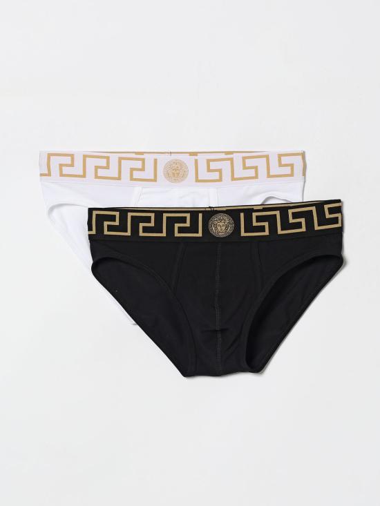 26SS 베르사체 팬티 AU101801A10011 A83K Black 1