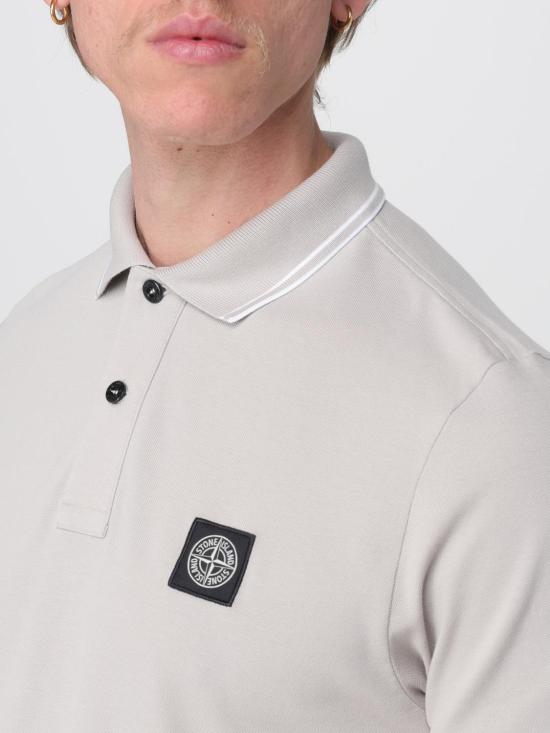 26SS 스톤 아일랜드 폴로 티셔츠 2200010S0018 V0061 Grey - STONE ISLAND