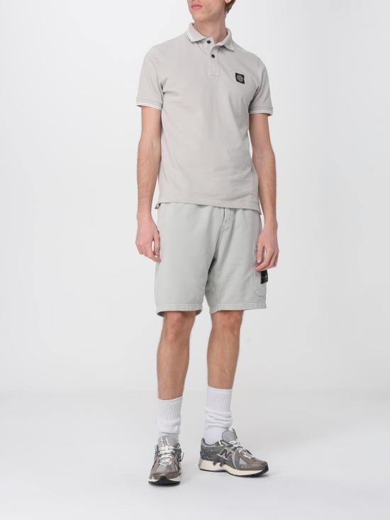 26SS 스톤 아일랜드 폴로 티셔츠 2200010S0018 V0061 Grey - STONE ISLAND