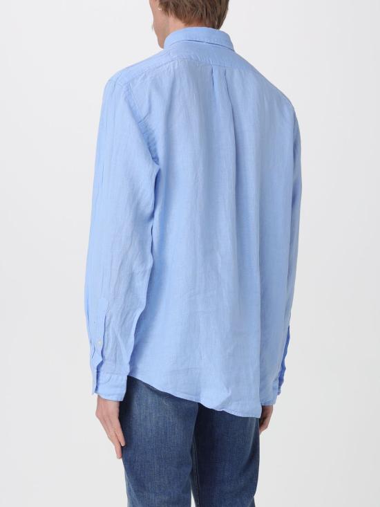 26SS 폴로 랄프로렌 긴팔 셔츠 710966294 509 Blue 1 - POLO RALPH LAUREN