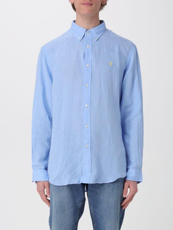 26SS 폴로 랄프로렌 긴팔 셔츠 710966294 509 Blue 1