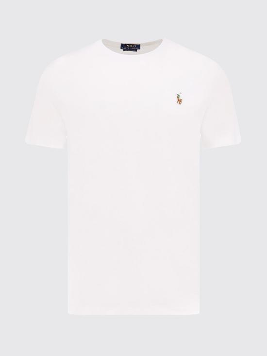 26SS 폴로 랄프로렌 포니 로고 자수 반팔티 710740727 002 White