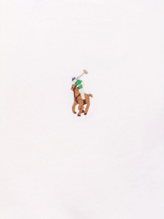 26SS 폴로 랄프로렌 포니 로고 자수 반팔티 710740727 002 White - POLO RALPH LAUREN
