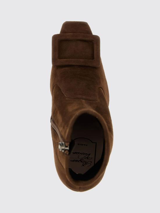 25FW 로저비비에 부츠 RVW40143020YQ0 S611 Brown - ROGER VIVIER