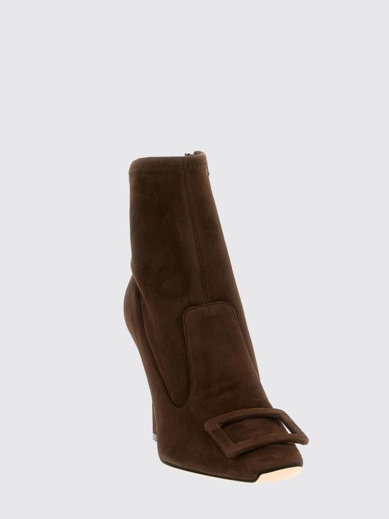 25FW 로저비비에 부츠 RVW40143020YQ0 S611 Brown - ROGER VIVIER