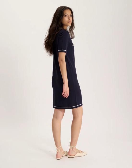  이네스 드 라 프레상쥬 숏 원피스 Ines De La Fressange 클라리스 폴로 드레스 - INES DE LA FRESSANGE