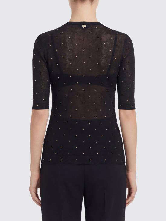 26SS 파코라반 반팔 티셔츠 26PMTO186ML0336 P001 Black - PACO RABANNE