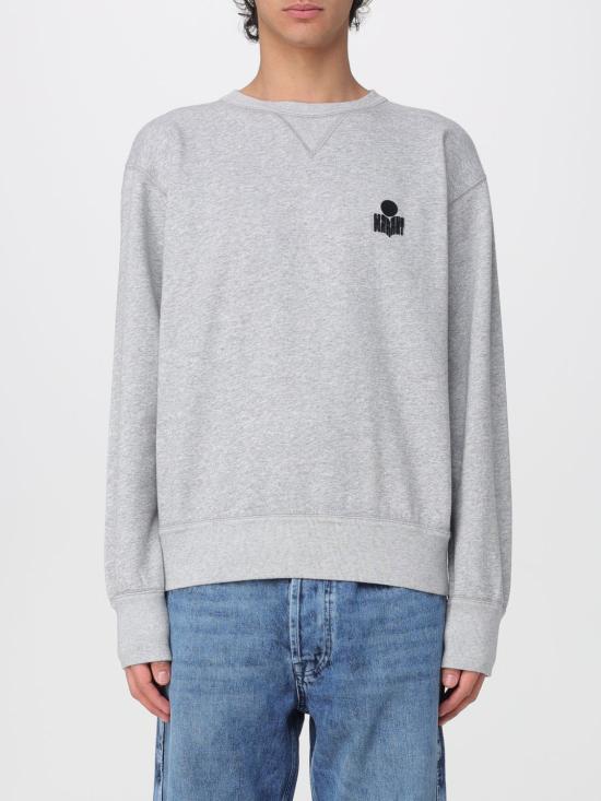 26SS 이자벨마랑 마이크 로고  스웨트 셔츠 SW0030HAD1M05H 02GY Grey