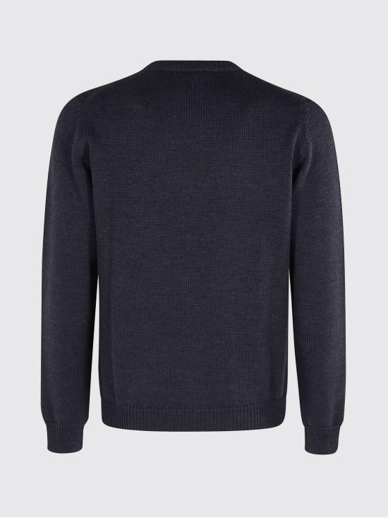 25FW 로베르토 콜리나 스웨터 253M02001 77 Navy - ROBERTO COLLINA