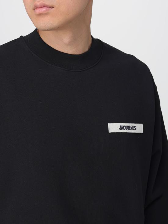26SS 자크뮈스 그로그랭 스웨트 셔츠 SSM00206AJ00126 990 Black - JACQUEMUS