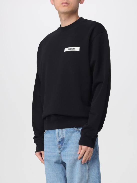 26SS 자크뮈스 그로그랭 스웨트 셔츠 SSM00206AJ00126 990 Black - JACQUEMUS