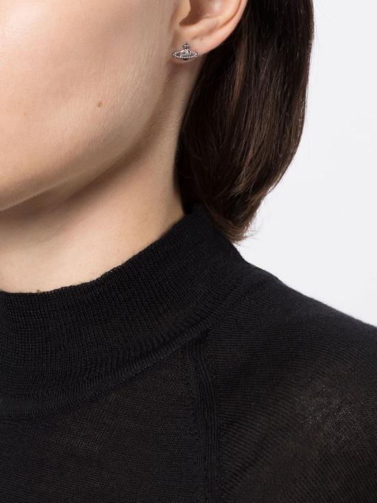 26SS 비비안웨스트우드 이어링 62010015 02P019P019 Platinum - VIVIENNE WESTWOOD