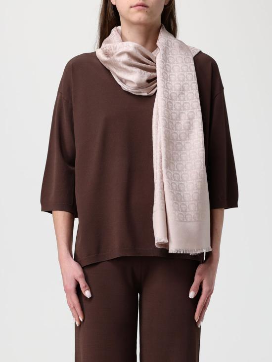 26SS 살바토레 페라가모 머플러/스카프 327987 725358 003 Beige - SALVATORE FERRAGAMO