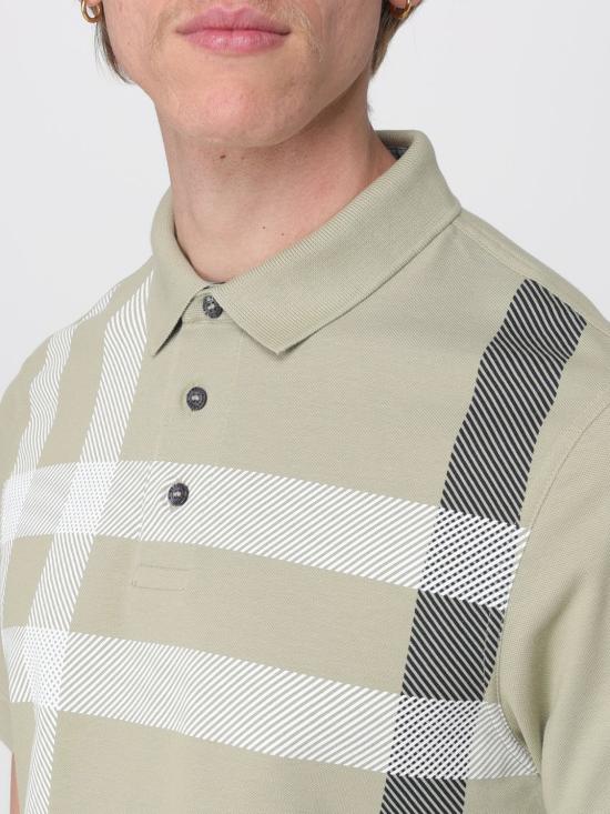 26SS 바버 폴로 티셔츠 MML1117 GN63 Green - BARBOUR