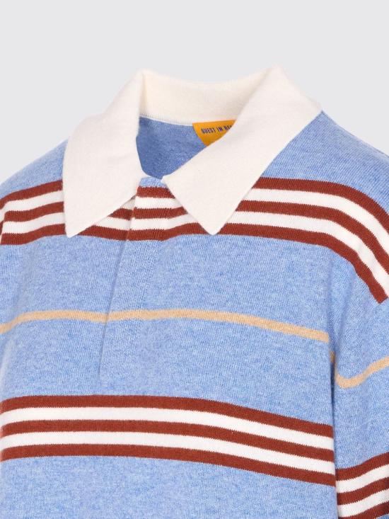 25FW 게스트 인 레지던스 폴로 티셔츠 U32010JM HRBCO Blue - GUEST IN RESIDENCE