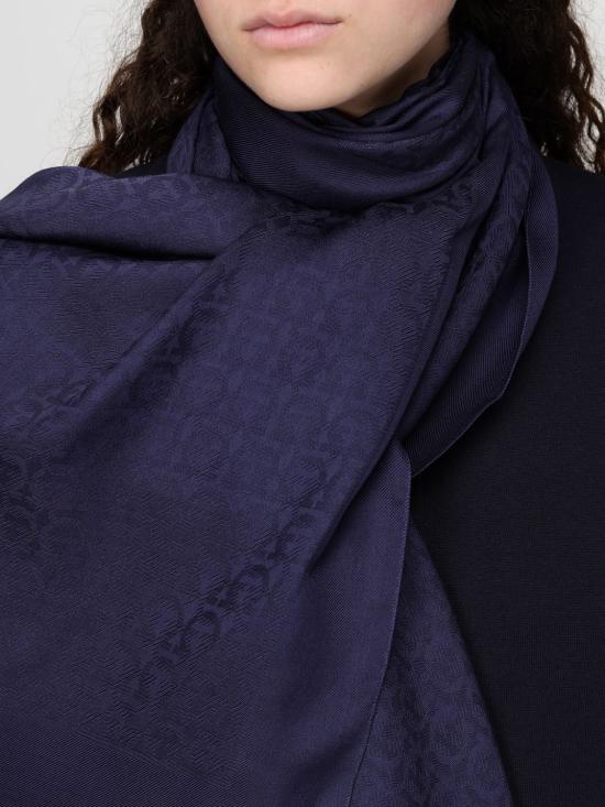 26SS 살바토레 페라가모 머플러/스카프 327987 725356 001 Blue - SALVATORE FERRAGAMO