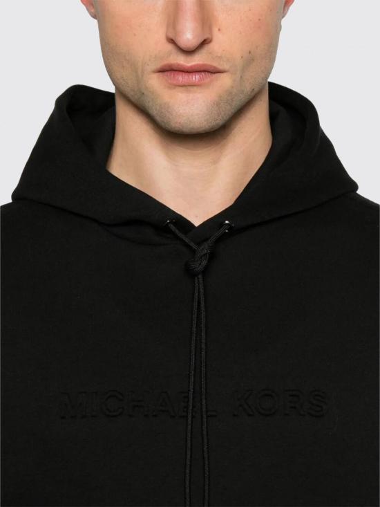 25FW 마이클 코어스 긴팔 티셔츠 CR552G25MF 001 Black - MICHAEL KORS