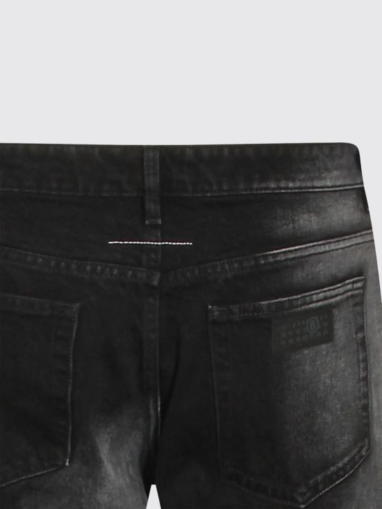 25FW MM6 메종마르지엘라 데님 팬츠 SH2LA0037S30743 971 Black - MM6 MAISON MARGIELA