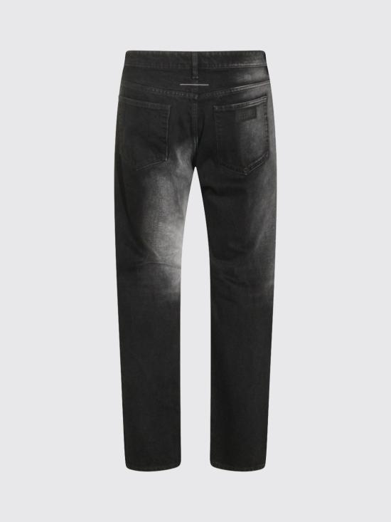 25FW MM6 메종마르지엘라 데님 팬츠 SH2LA0037S30743 971 Black - MM6 MAISON MARGIELA