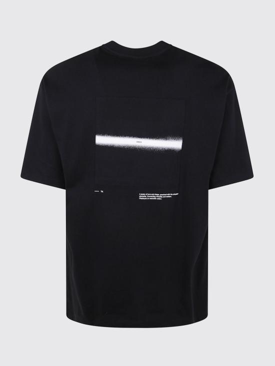 25FW 톰크롬 반팔 티셔츠 MTS840 Black - THOM KROM