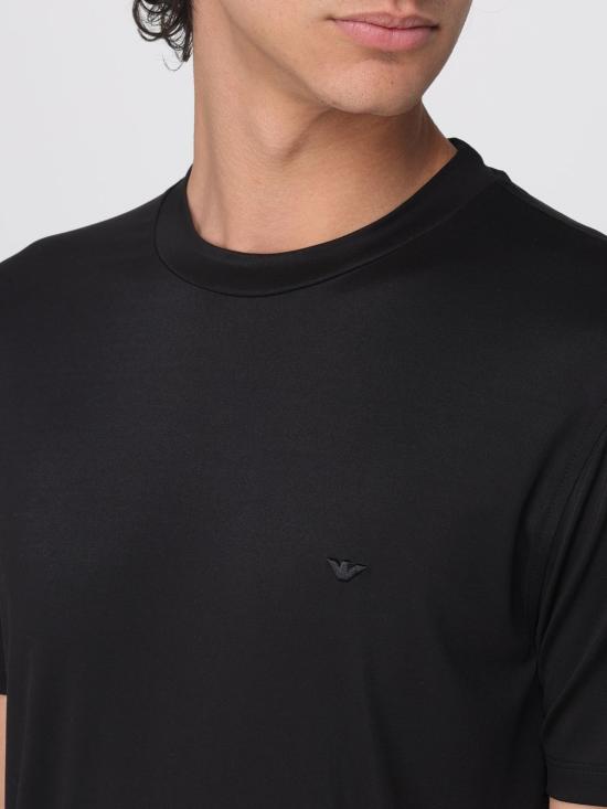 26SS 엠포리오 아르마니 반팔 티셔츠 EM004586AF13721 UC001 Black - EMPORIO ARMANI