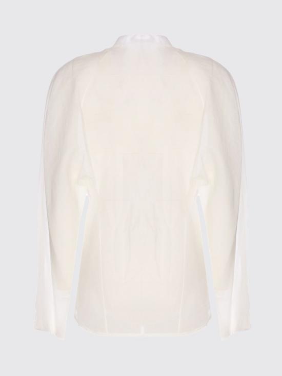 25FW 알라이아 셔츠 AA9C0988W069B 000 White - ALAIA