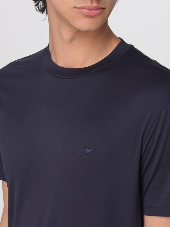 26SS 엠포리오 아르마니 반팔 티셔츠 EM004586AF13721 UB118 Navy - EMPORIO ARMANI