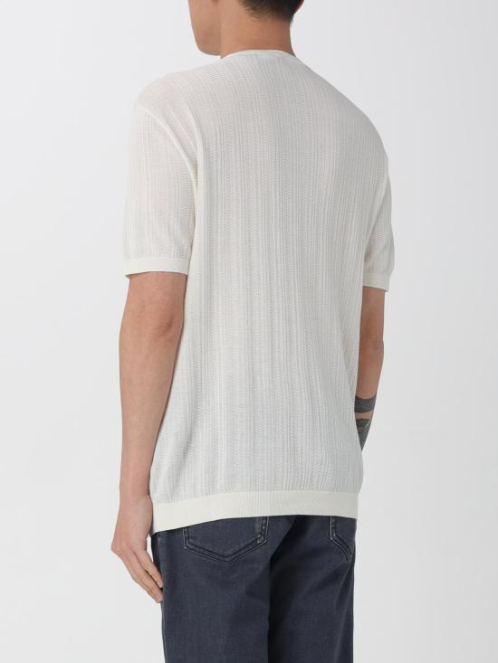 26SS 엠포리오 아르마니 스웨터 EM004740AF23761 U1107 Yellow Cream - EMPORIO ARMANI