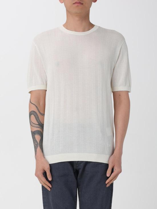 26SS 엠포리오 아르마니 스웨터 EM004740AF23761 U1107 Yellow Cream