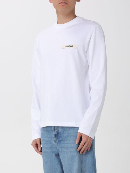 26SS 자크뮈스 반팔 티셔츠 25HTSM00570AJ00226 100 White - JACQUEMUS