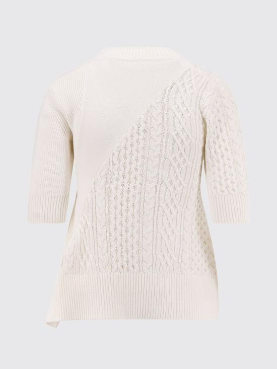 25FW 사카이 스웨터 2508018 151 Beige - SACAI