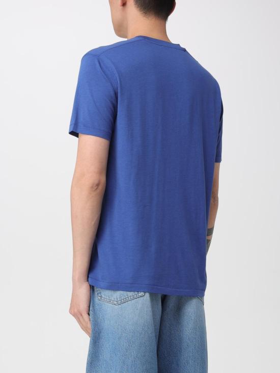 26SS 톰포드 반팔 티셔츠 JCS004JMT012 UBY Blue - TOMFORD